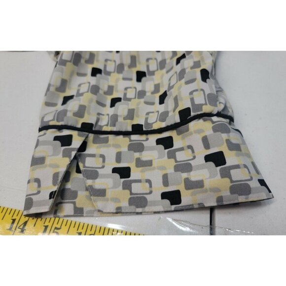 COVINTON BUTTON DOWN TOP 3/4 SLEEVE PLUS SIZE 24-26W - Picture 4 of 4